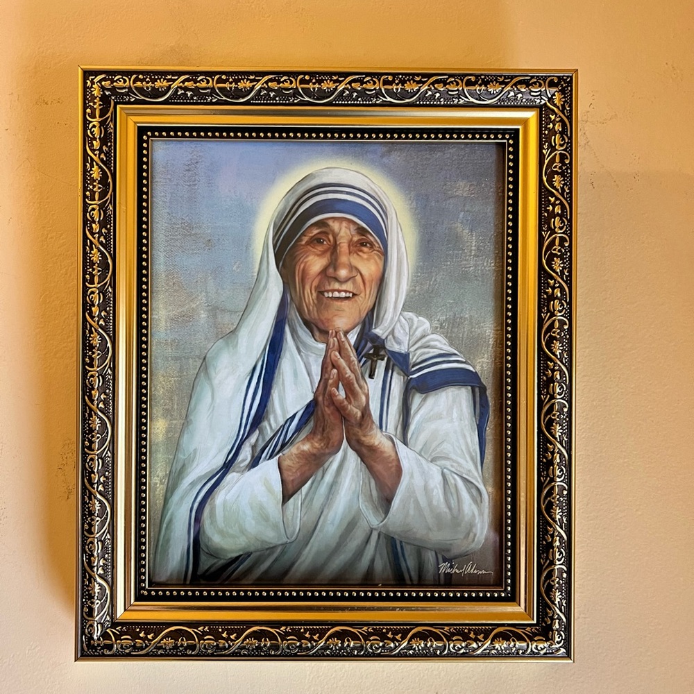 Mother Teresa framed picture